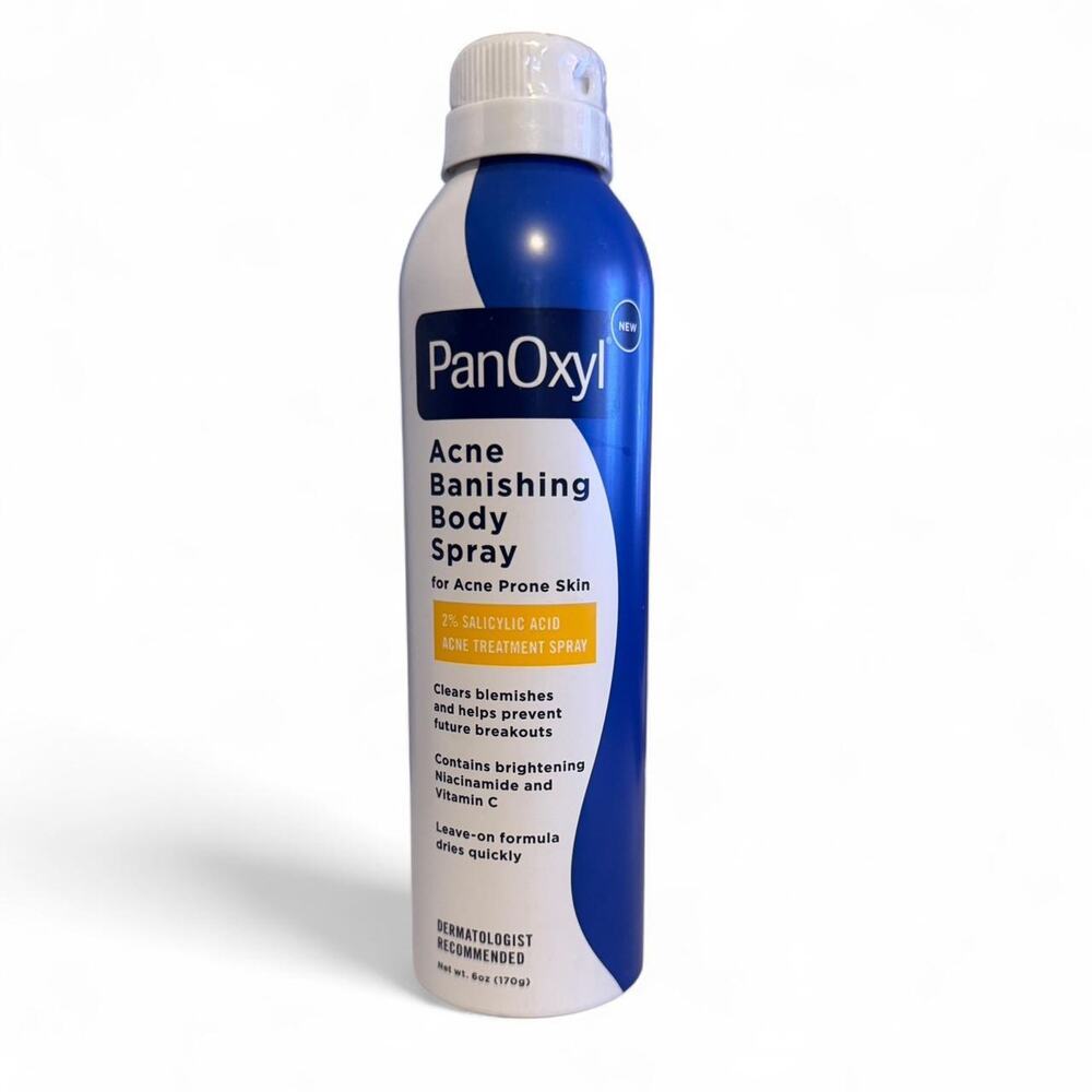 PanOxyl Acne Banishing Body Spray 2% Salicylic Acid - 6oz